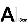 영어 18cm 나눔고딕  엑스트라 볼드 글자컷팅 스티커